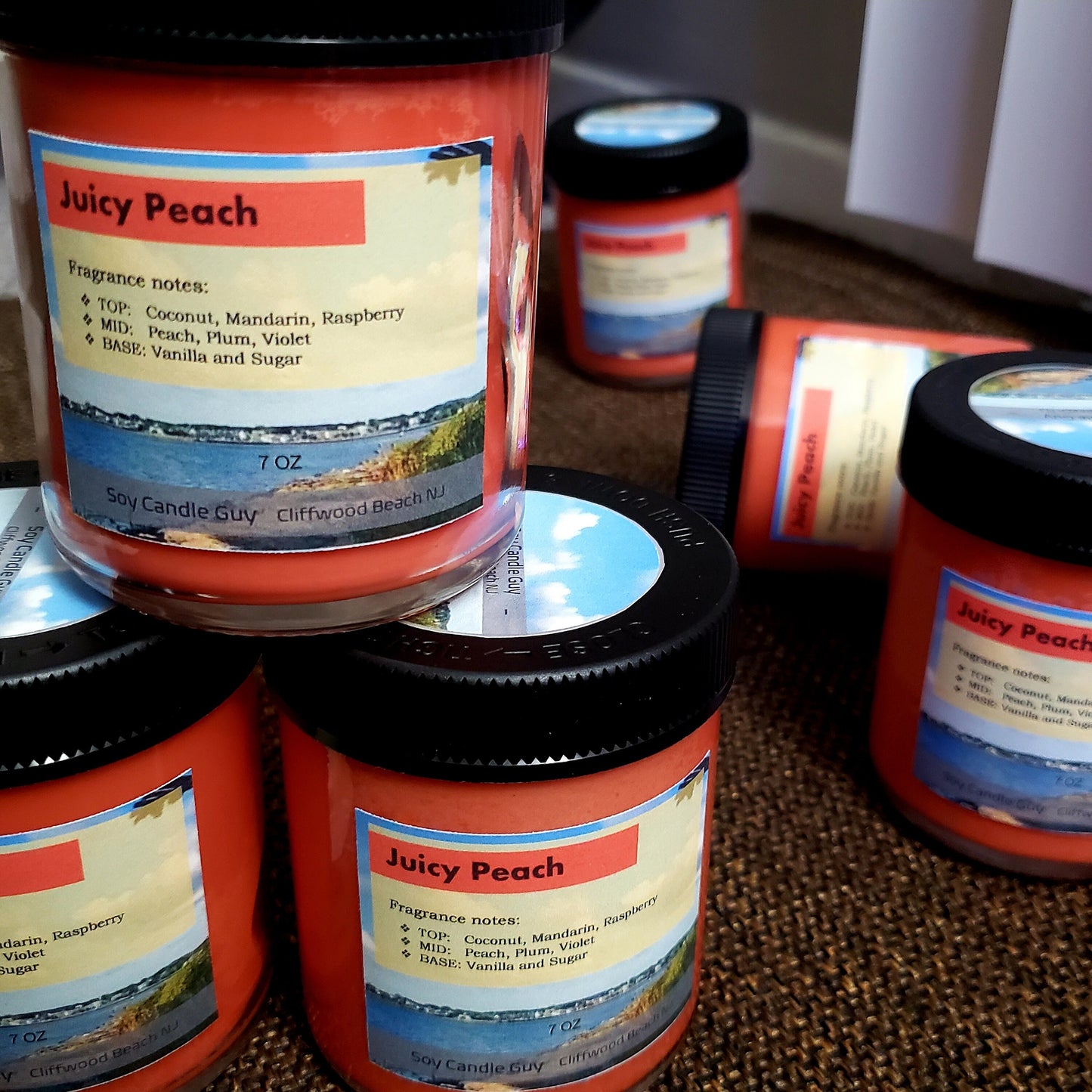 Juicy Peach - Soy Candle