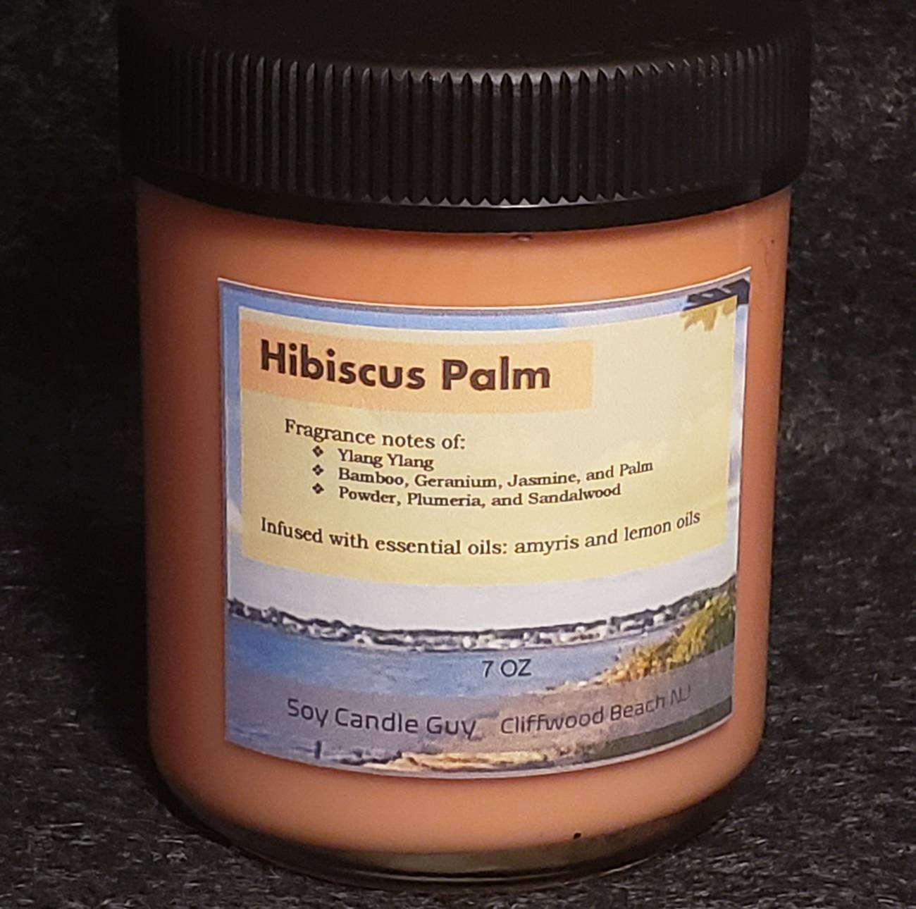 Hibiscus Palm - Soy Candle