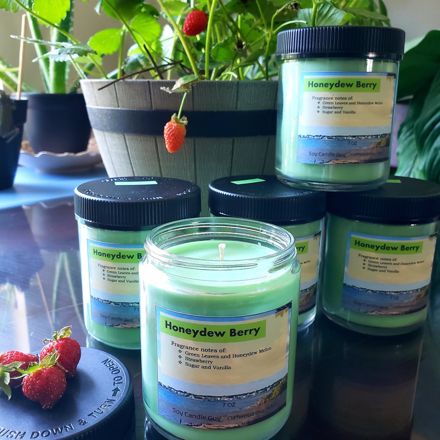 Honeydew Berry - Soy Candle