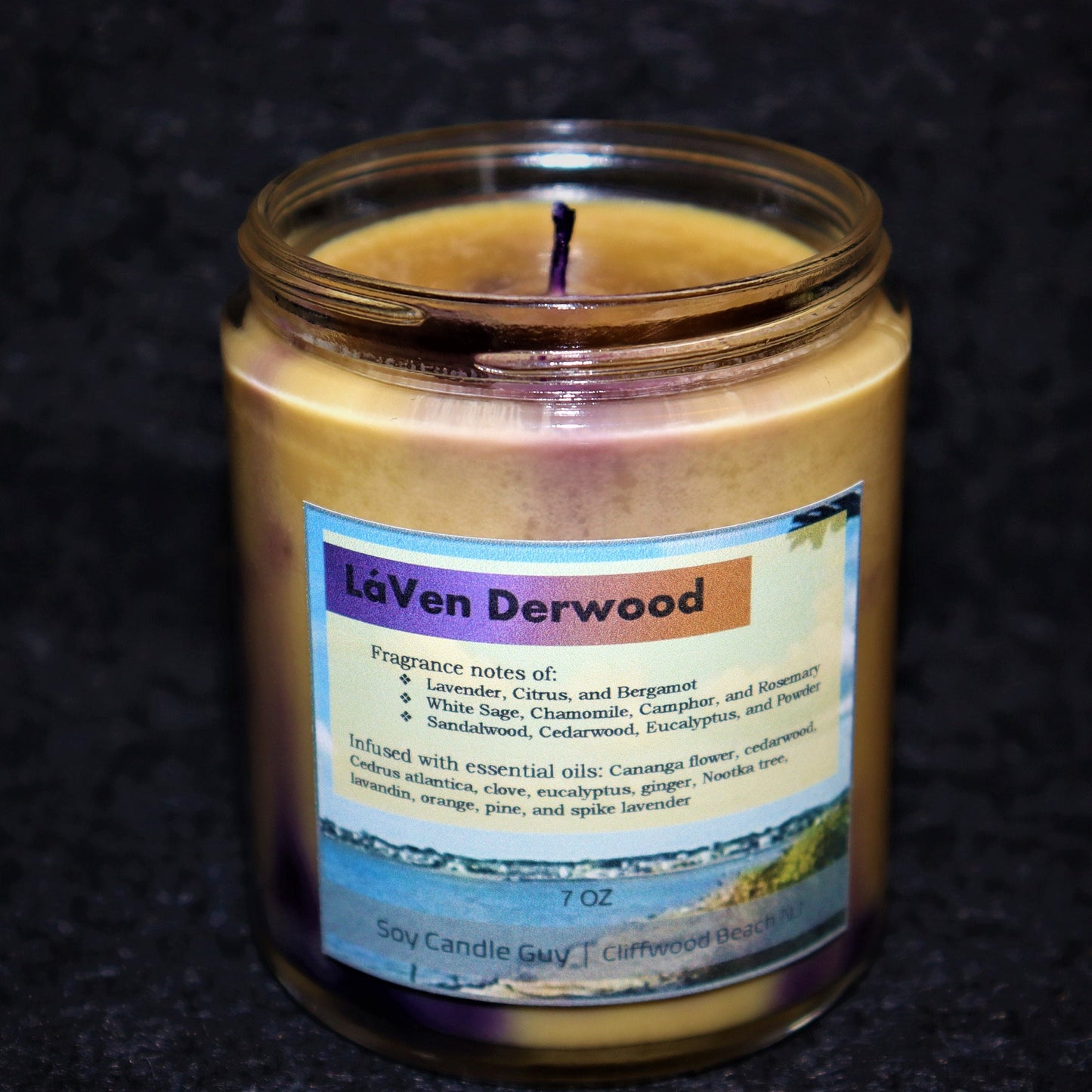 La'Ven Derwood - Soy Candle