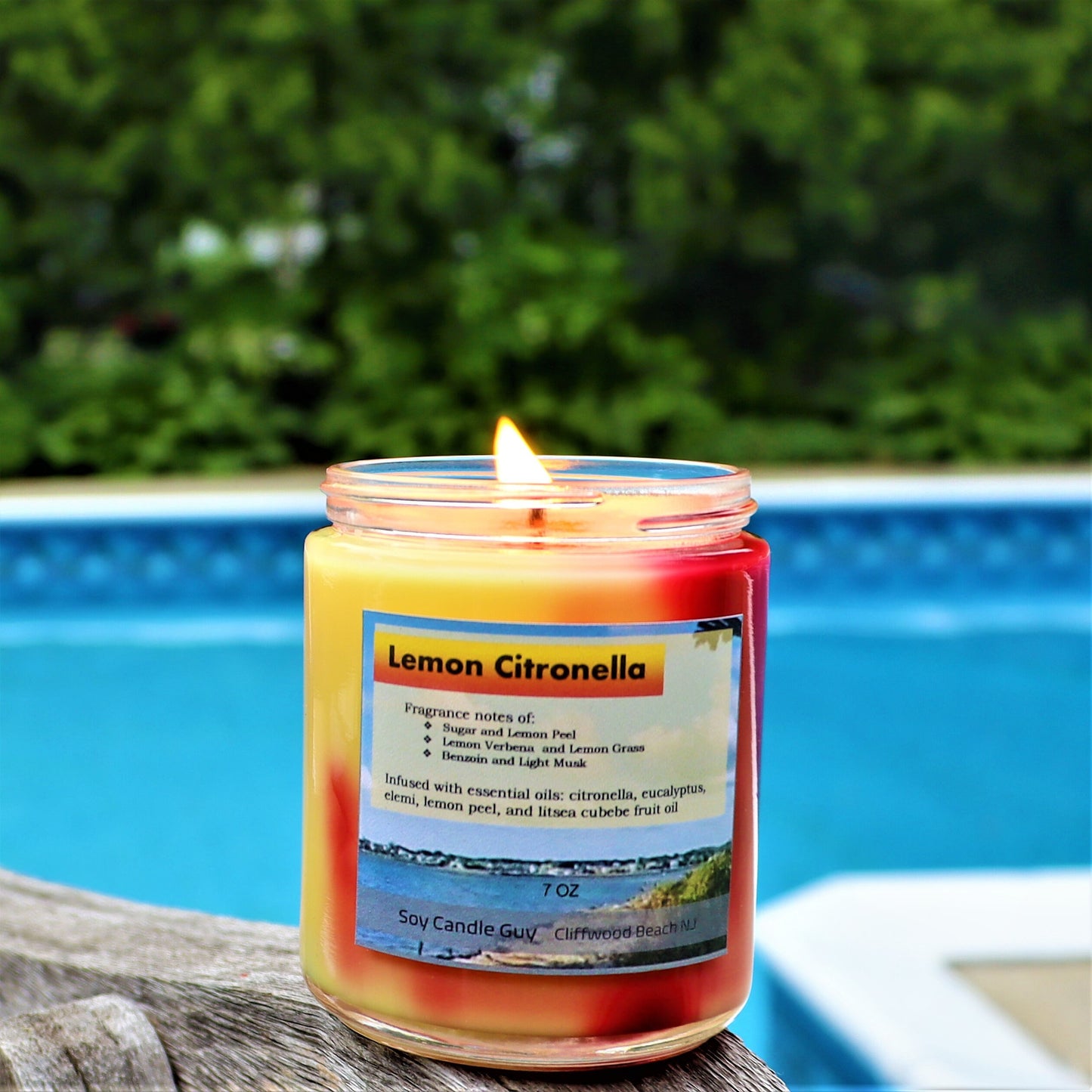 Lemon Citronella - Soy Candle