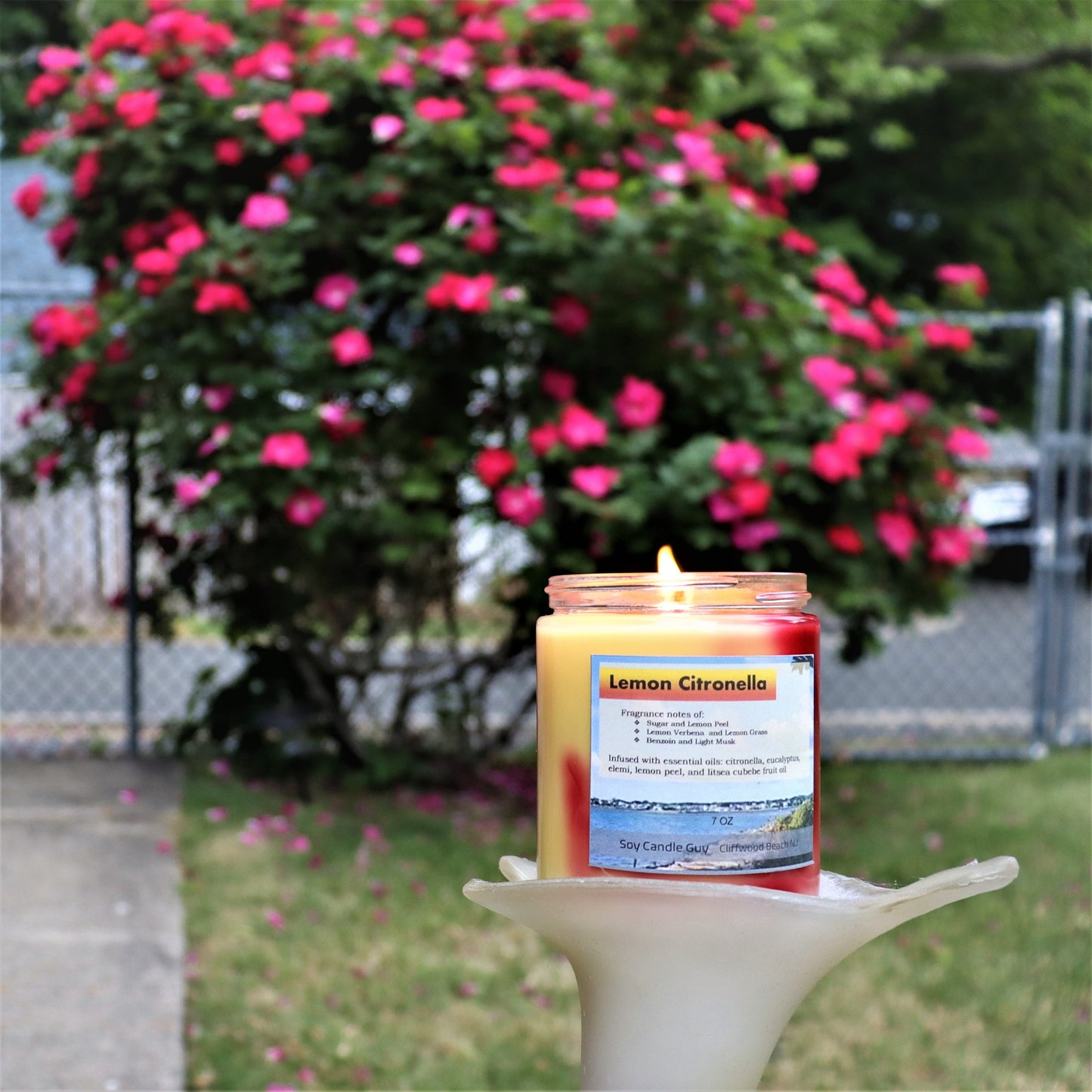 Lemon Citronella - Soy Candle