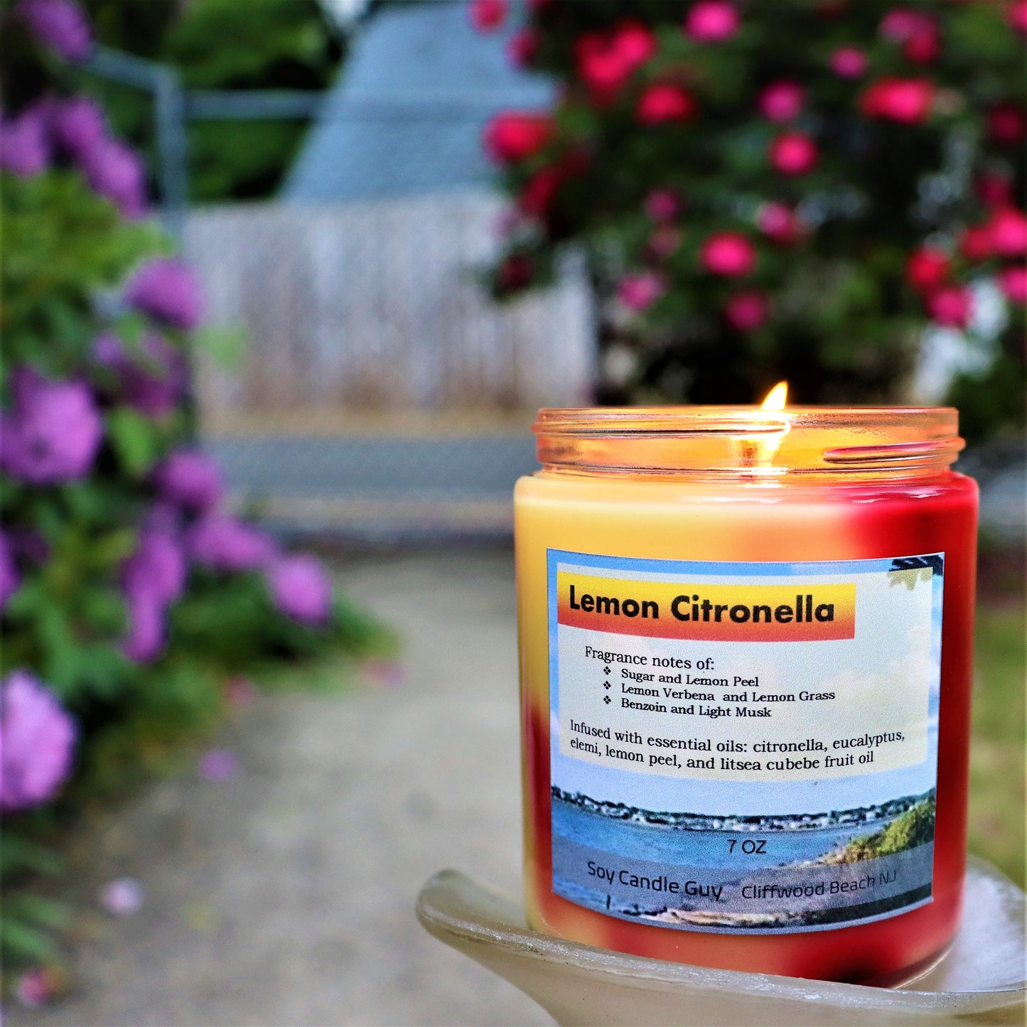 Lemon Citronella - Soy Candle