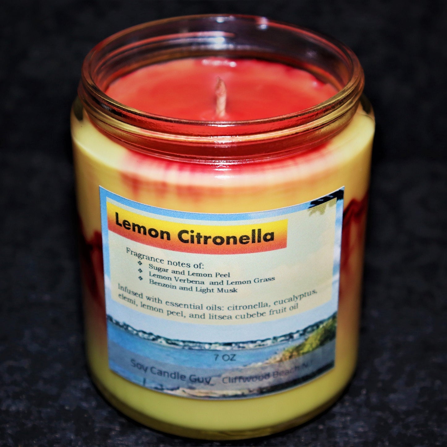 Lemon Citronella - Soy Candle
