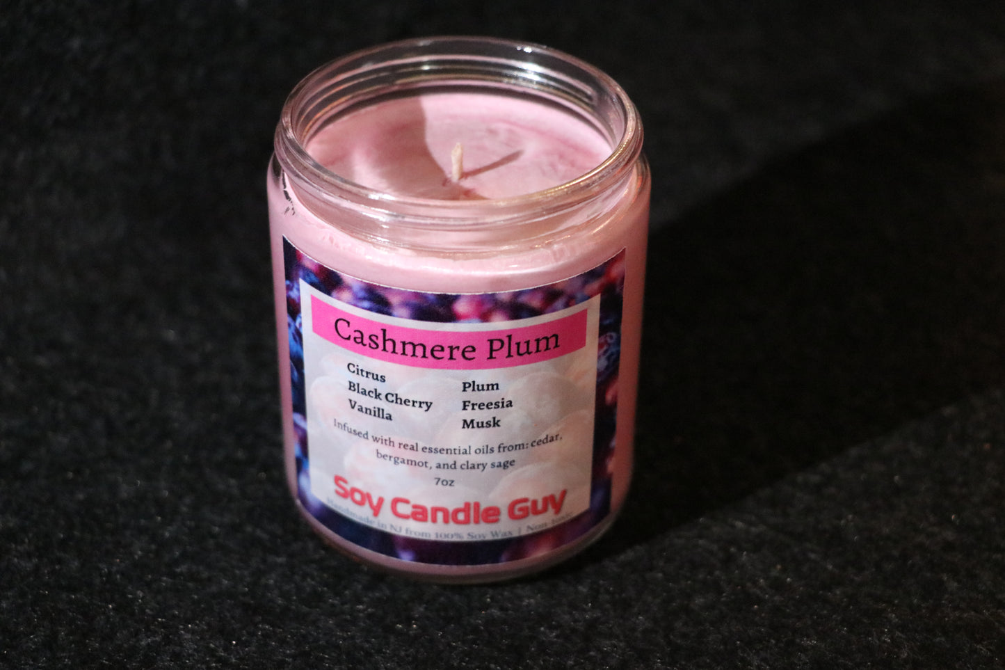 Cashmere Plum - Soy Candle