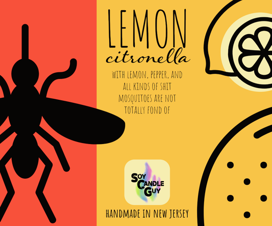 Lemon Citronella - Soy Candle