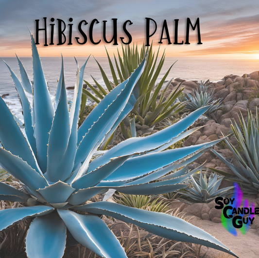 Hibiscus Palm - Soy Candle
