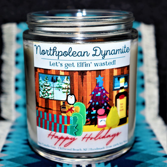 Northpolean Dynamite - Holiday Candle