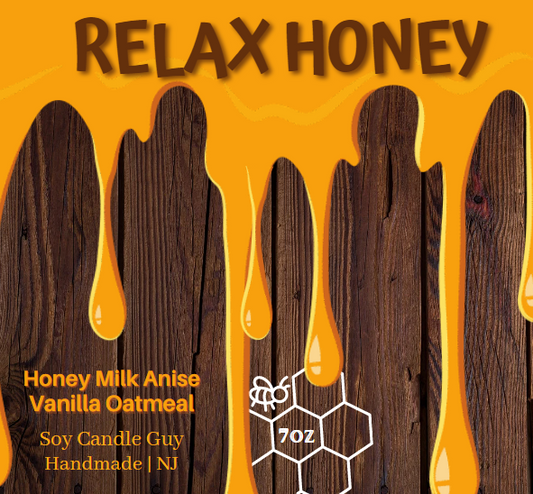 Relax Honey - Soy Candle